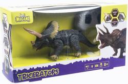 Mac Toys RC MANAGA Triceratops dinosaurus na vysílačku na baterie Světlo