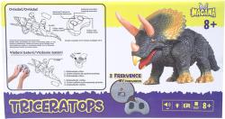 Mac Toys RC MANAGA Triceratops dinosaurus na vysílačku na baterie Světlo