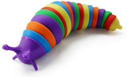 Mac Toys Šnek duhový fidget toy slimák antistresový plast