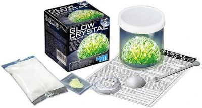 Mac Toys Svítící krystaly experimentální set výroba krystalů malý geolog