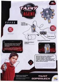 Mac Toys Tajný agent odposlech na baterie štěnice na kartě plast