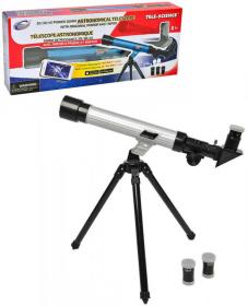 Mac Toys Teleskop dětský hvězdářský astronomický dalekohled 2 barvy