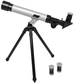 Mac Toys Teleskop dětský hvězdářský astronomický dalekohled 2 barvy