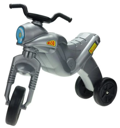 MAD Odrážedlo ENDURO Maxi dětské odstrkovadlo stříbrná motorka do 25kg MAD Odrážedlo ENDURO Maxi dětské odstrkovadlo stříbrná motorka do 25kg