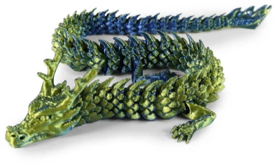 Magický čínsky drak 3D Print zvieratko plastové 3 farby