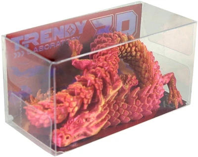 Magický čínsky drak 3D Print zvieratko plastové 3 farby