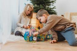 MagnetiQ Magnetická stavebnice Kuličková dráha 186 ks