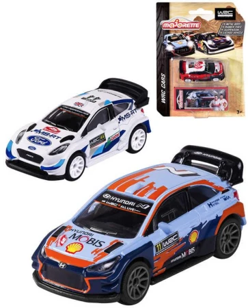 Majorette Autíčko sportovní kovové WRC set se sběratelským boxem Majorette Autíčko sportovní kovové WRC set se sběratelským boxem