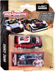 Majorette Autíčko sportovní kovové WRC set se sběratelským boxem