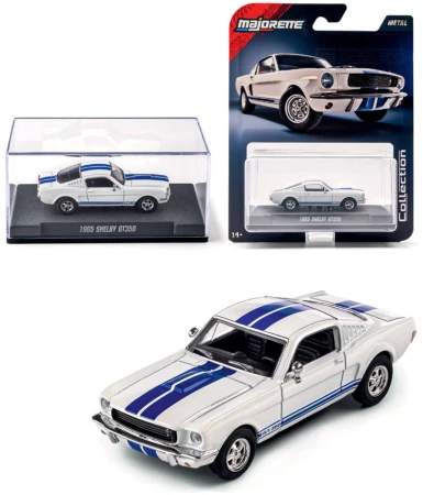Majorette Auto Mustang Shelby GT350 Collection 1965 kovový model