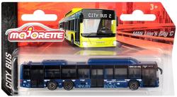 Majorette Autobus MAN City kovový volný chod 2 druhy 3 barvy