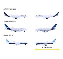 Majorette Letadlo kovové 11cm 3druhy