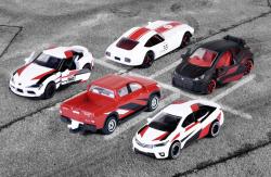 Majorette Toyota Racing dárková sada závodní auta 5ks kov