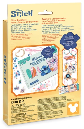 MAKE IT REAL Aktivní sešit výroba náramků kreativní sada Stitch