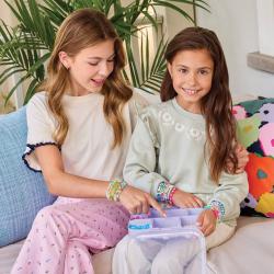 MAKE IT REAL Box na výrobu náramků dětský kreativní set 1440 korálků