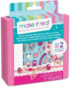 MAKE IT REAL Dárková krabička Halo Charm Mini kreativní set výroba náramků MAKE IT REAL Dárková krabička Halo Charm Mini kreativní set výroba náramků