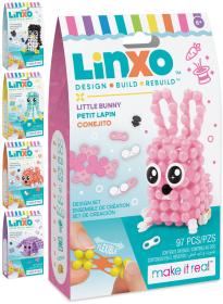 MAKE IT REAL LinXo Character zvířátko kreativní sada 5 druhů