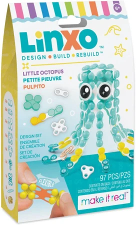 MAKE IT REAL LinXo Character zvířátko kreativní sada 5 druhů