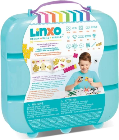 MAKE IT REAL LinXo Velká kreativní sada 650ks v úložném boxu