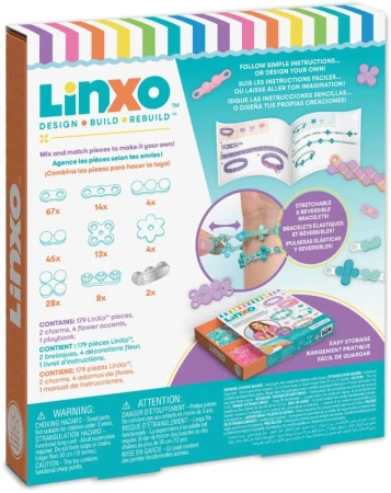 MAKE IT REAL LinXo Výroba šperků kreativní sada 3 druhy
