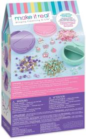 MAKE IT REAL Macaron box na výrobu náramků dětský kreativní set
