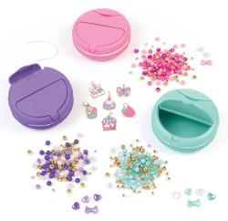 MAKE IT REAL Macaron box na výrobu náramků dětský kreativní set