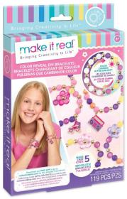 MAKE IT REAL Měnící se korálky kreativní set výroba dětské bižuterie MAKE IT REAL Měnící se korálky kreativní set výroba dětské bižuterie
