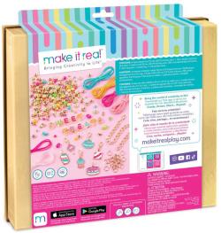 MAKE IT REAL Náramky Sweet Treats kreativní set výroba dětské bižuterie