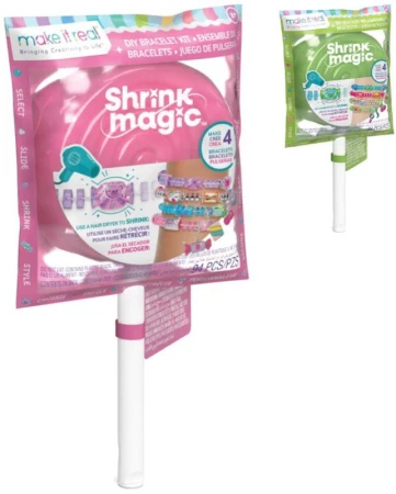 MAKE IT REAL Náramky v lízátku kreativní set výroba dětské bižuterie 2 druhy MAKE IT REAL Náramky v lízátku kreativní set výroba dětské bižuterie 2 druhy