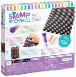 MAKE IT REAL Plakát z teček Stamp To Reveal kreativní set 3 druhy