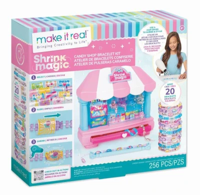 MAKE IT REAL Sada náramků Shrink Magic Candy Shop MAKE IT REAL Sada náramků Shrink Magic Candy Shop