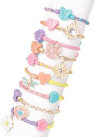 MAKE IT REAL Spojovací náramky kreativní set výroba dětské bižuterie