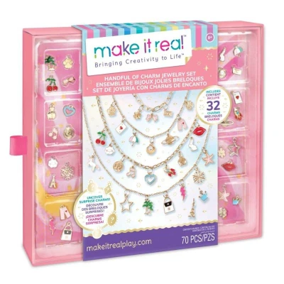 Make it Real Výroba nahrdelníků kreativní set Make it Real Výroba nahrdelníků kreativní set