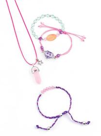 MAKE IT REAL Výroba náramků a náhrdelníků kreativní set v krabici