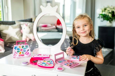 Make-up Beauted dětská sada líčidel šminky se zrcátkem paletka