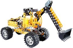 MALÝ MECHANIK Bagr 256 dílků kovová (stavebnice) typu Merkur