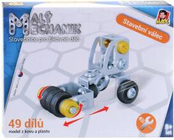 MALÝ MECHANIK Stavební technika 6 druhů kov (stavebnice) typu Merkur
