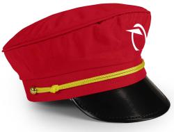 Malý výpravčí ZSSK set čepice s píšťalkou a plácačkou na kartě