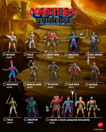 Mattel Akční figurka Teela kloubová Masters of the Universe