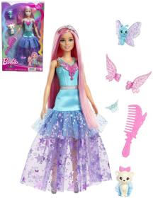 Mattel BRB Barbie a dotek kouzla panenka Malibu set s doplňky Mattel BRB Barbie a dotek kouzla panenka Malibu set s doplňky
