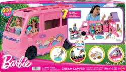 Mattel BRB Barbie auto karavan snů velký herní set s modelínou a doplňky