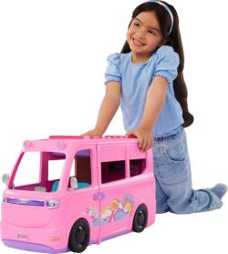 Mattel BRB Barbie auto karavan snů velký herní set s modelínou a doplňky