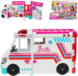 Mattel BRB Barbie auto sanitka / klinika 2v1 na baterie Světlo Zvuk