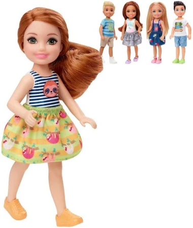 Mattel BRB Barbie Chelsea bábika / panáčik rôzne druhy v krabici Mattel BRB Barbie Chelsea bábika / panáčik rôzne druhy v krabici