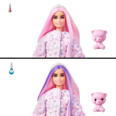 Mattel BRB Barbie Cutie Reveal panenka zvířátko v převleku pastelová 4 druhy