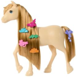 Mattel BRB Barbie Kůň Tornado česací set s kadeřnickými doplňky