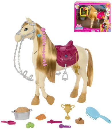Mattel BRB Barbie Kůň Tornádo mrkací tančící na baterie Zvuk Mattel BRB Barbie Kůň Tornádo mrkací tančící na baterie Zvuk