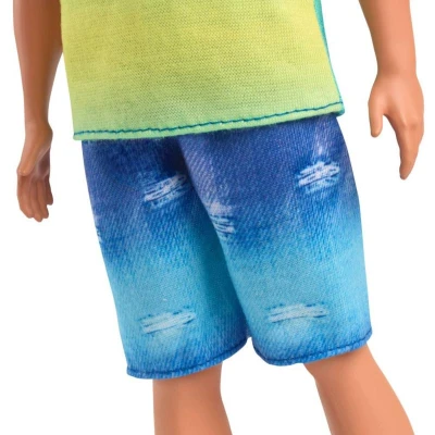Mattel BRB Barbie panák Ken letní fashion ombré obleček tričko + šortky