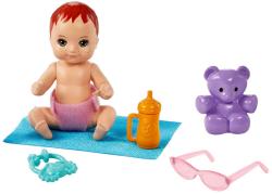Mattel BRB Barbie panenka chůva herní set s kočárkem a doplňky