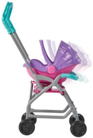 Mattel BRB Barbie panenka chůva herní set s kočárkem a doplňky